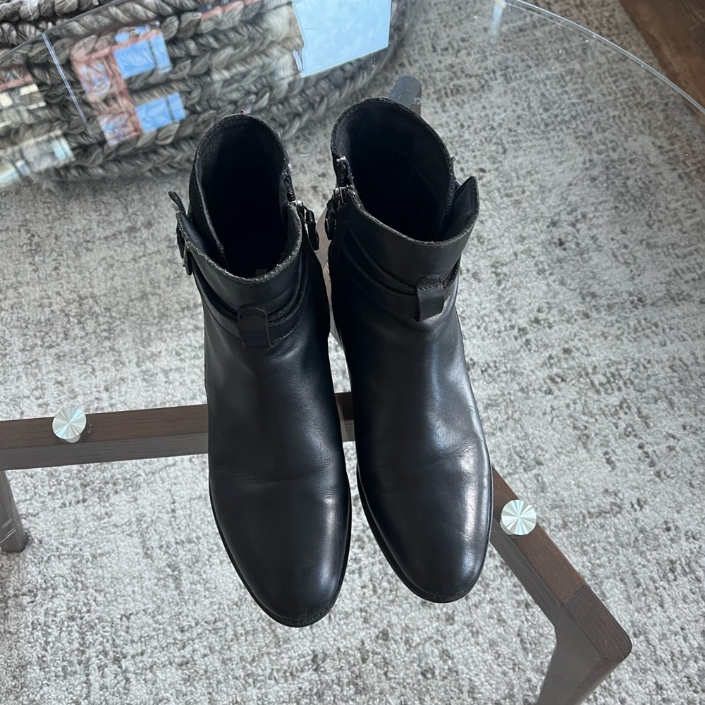 Geox Women's Felicityabx10 Black Business Casual Comfy Waterproof Boots EU 38 - Picture 8 of 15